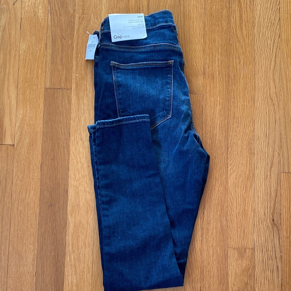 GAP Men's Dark Blue Slim Jeans